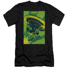 Star Trek TNG Season 1 Episode 18 Men's Ultra-Soft 30/1 Cotton Slim Short-Sleeve T-Shirt