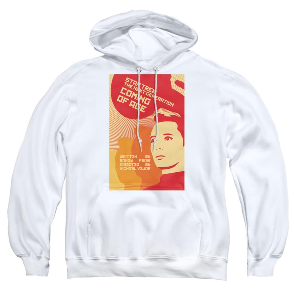 Star Trek TNG Season 1 Episode 19 Men's Pull-Over 75 25 Poly Hoodie