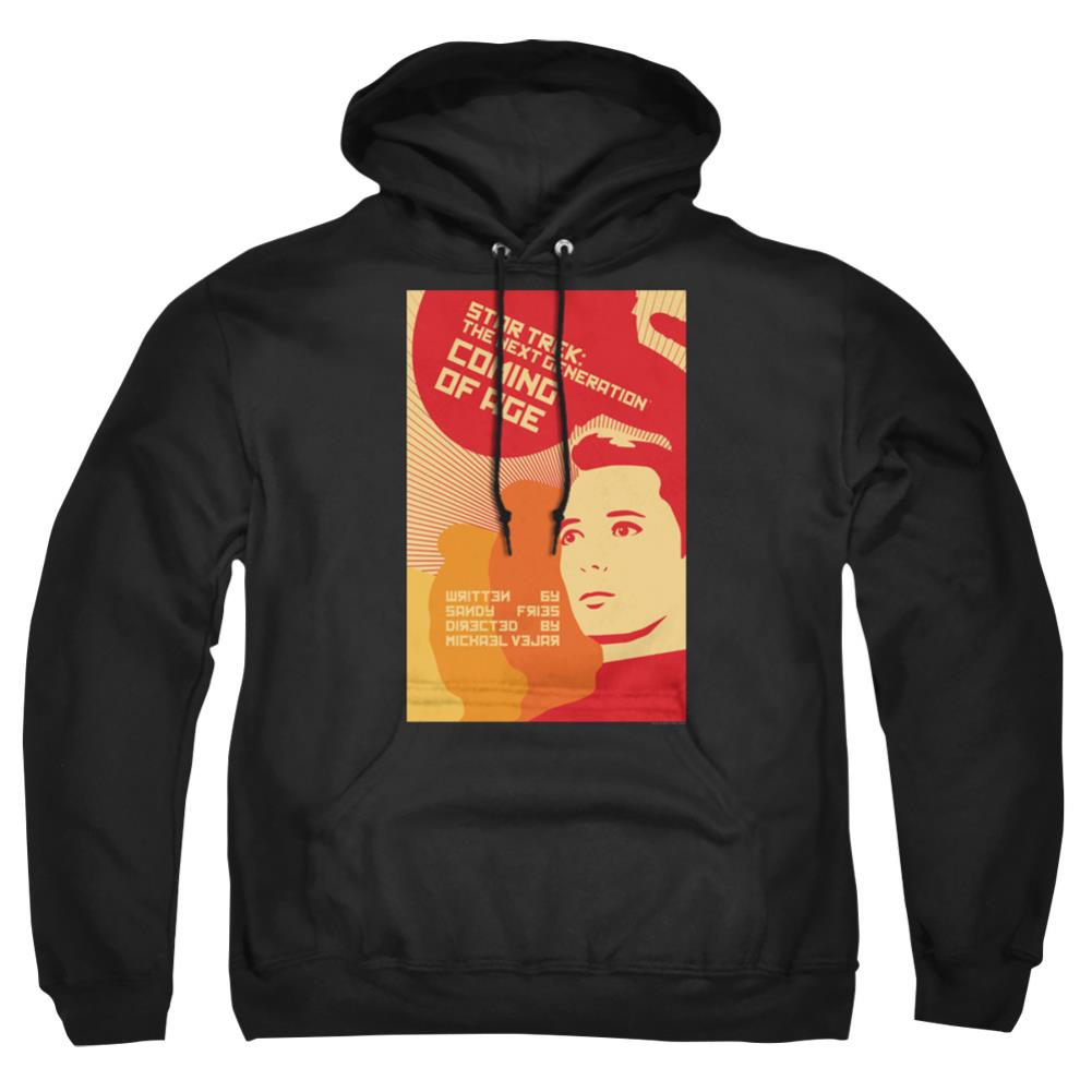 Star Trek TNG Season 1 Episode 19 Men's Pull-Over 75 25 Poly Hoodie
