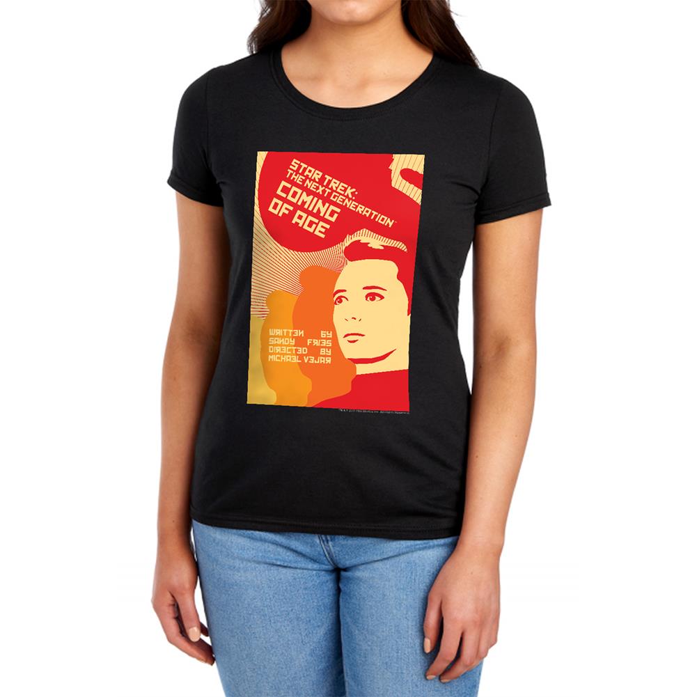 Star Trek TNG Season 1 Episode 19 Women's 18/1 Cotton Short-Sleeve T-Shirt