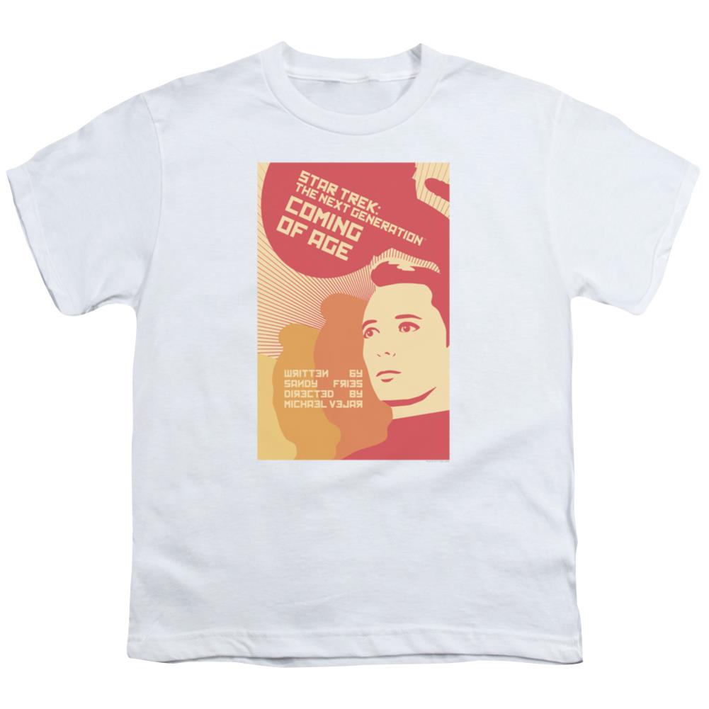 Star Trek TNG Season 1 Episode 19 Youth 18/1 100% Cotton Short-Sleeve T-Shirt