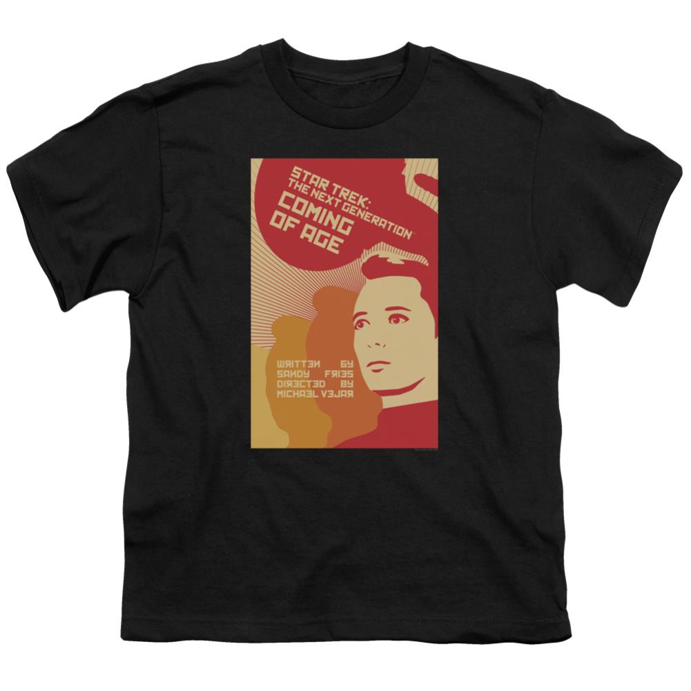 Star Trek TNG Season 1 Episode 19 Youth 18/1 100% Cotton Short-Sleeve T-Shirt