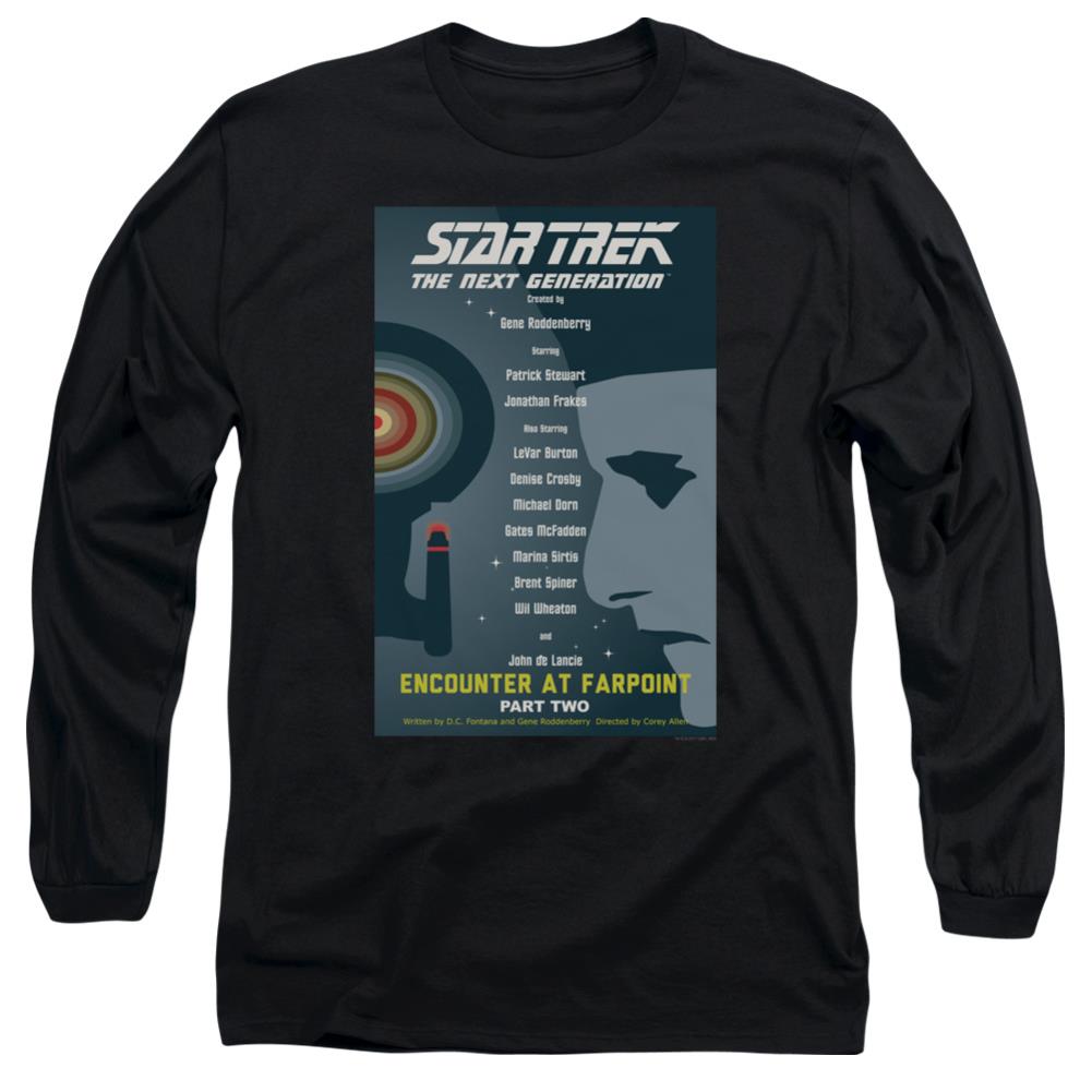 Star Trek TNG Season 1 Episode 2 Men's 18/1 Cotton Long-Sleeve T-Shirt