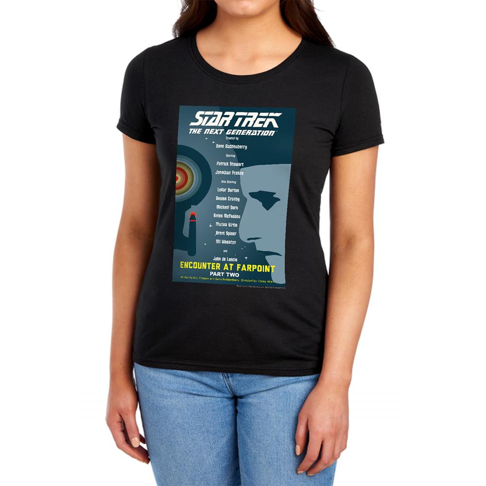 Star Trek TNG Season 1 Episode 2 Women's 18/1 Cotton Short-Sleeve T-Shirt