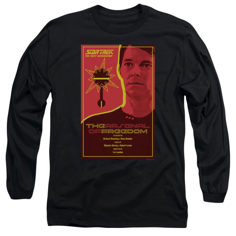 Star Trek TNG Season 1 Episode 21 Men's 18/1 Cotton Long-Sleeve T-Shirt