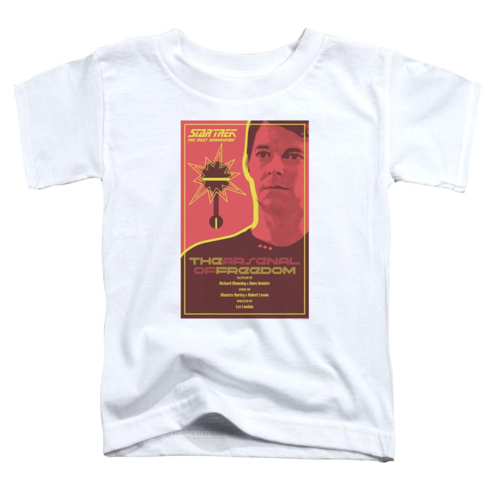 Star Trek TNG Season 1 Episode 21 Toddler 18/1 Cotton Short-Sleeve T-Shirt