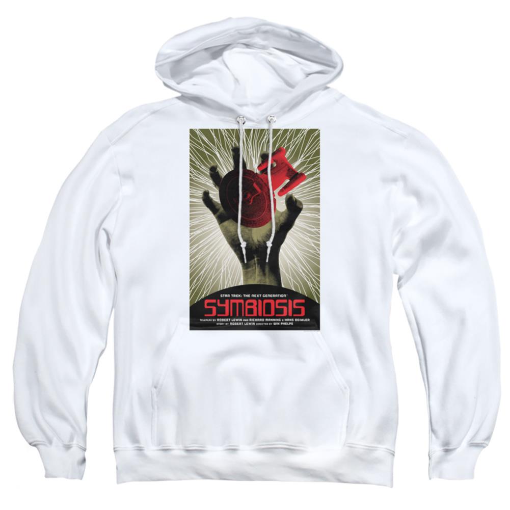 Star Trek TNG Season 1 Episode 22 Men's Pull-Over 75 25 Poly Hoodie