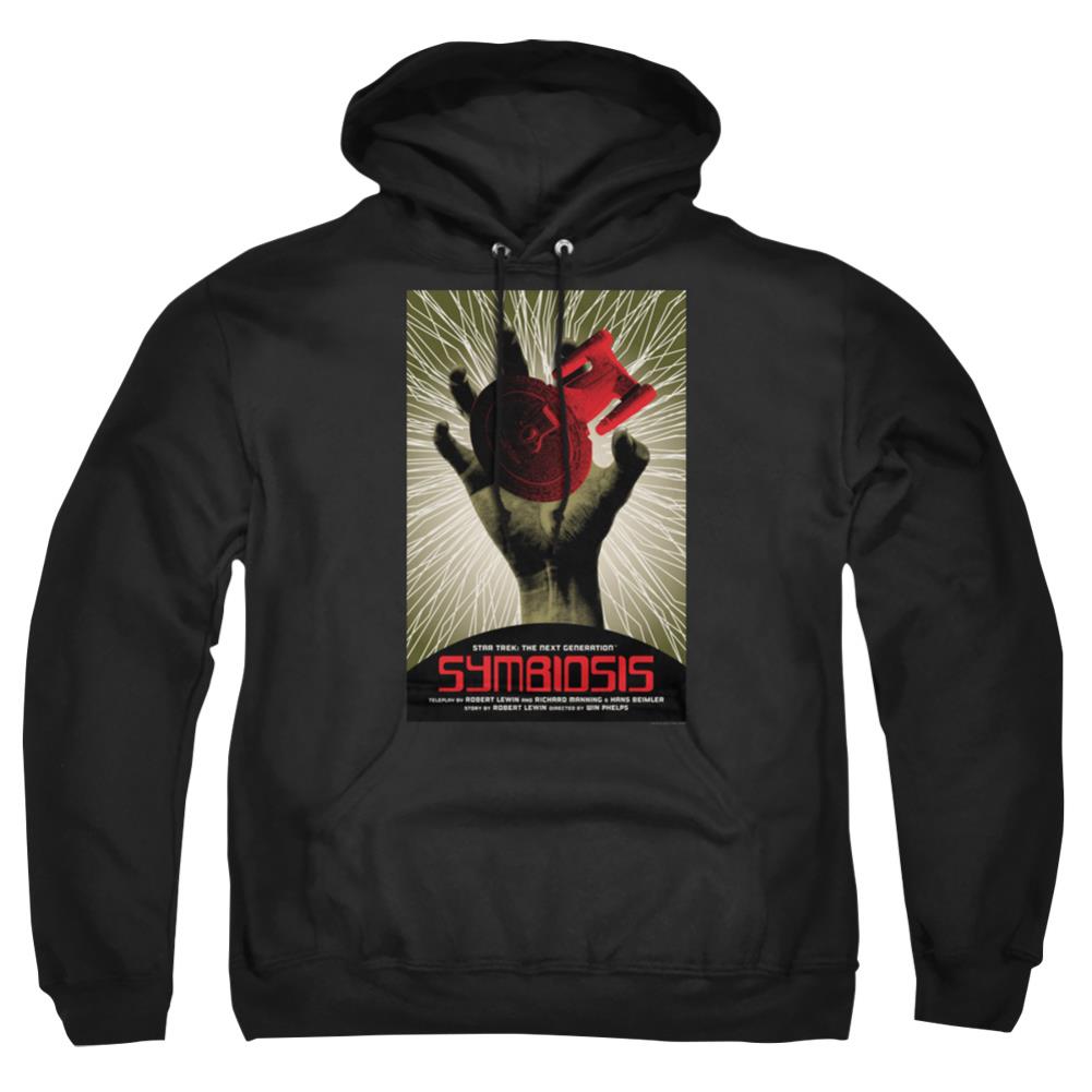 Star Trek TNG Season 1 Episode 22 Men's Pull-Over 75 25 Poly Hoodie