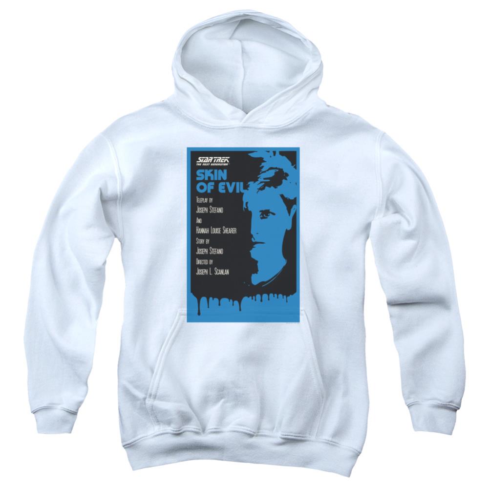 Star Trek TNG Season 1 Episode 23 Youth Cotton Poly Pull-Over Hoodie