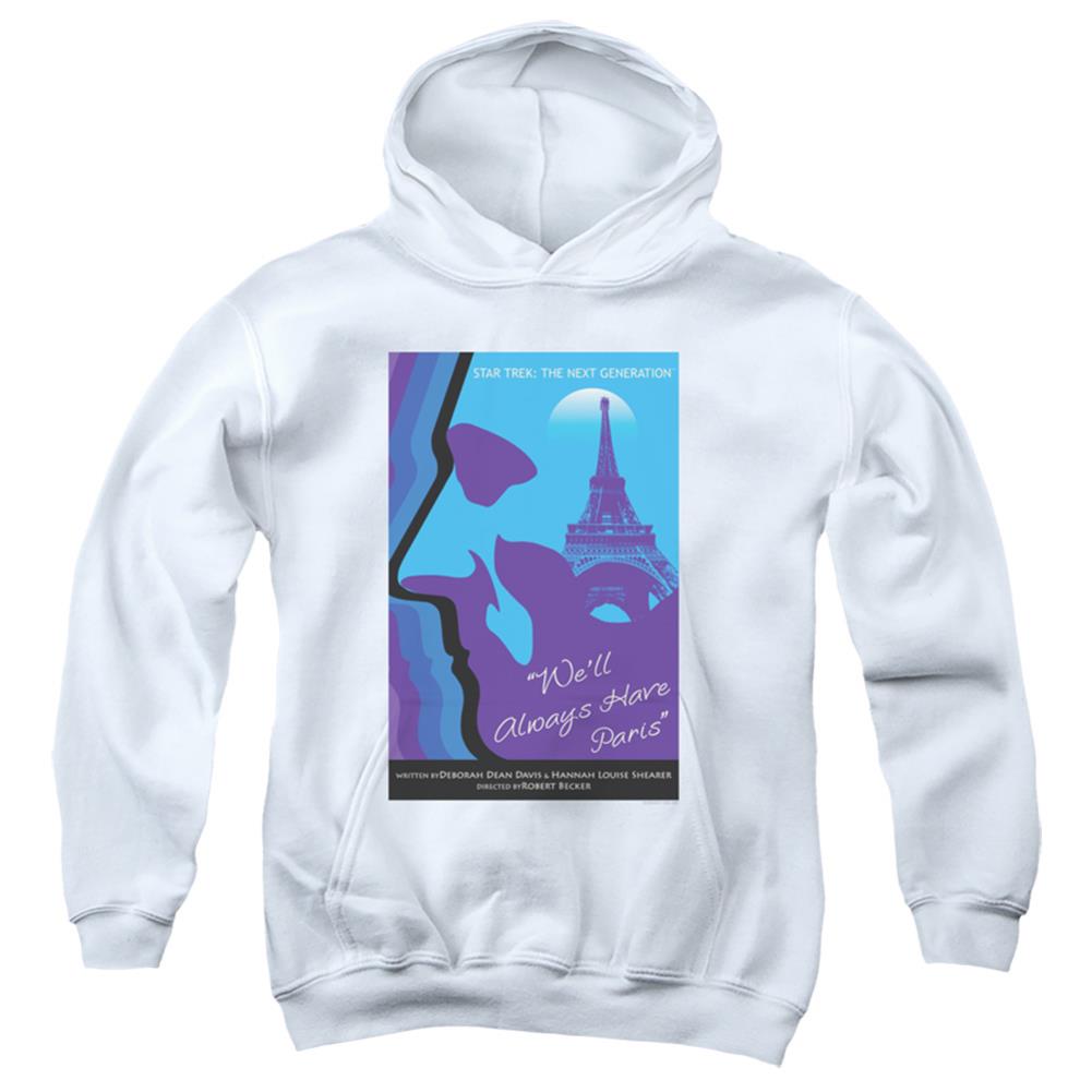Star Trek TNG Season 1 Episode 24 Youth Cotton Poly Pull-Over Hoodie