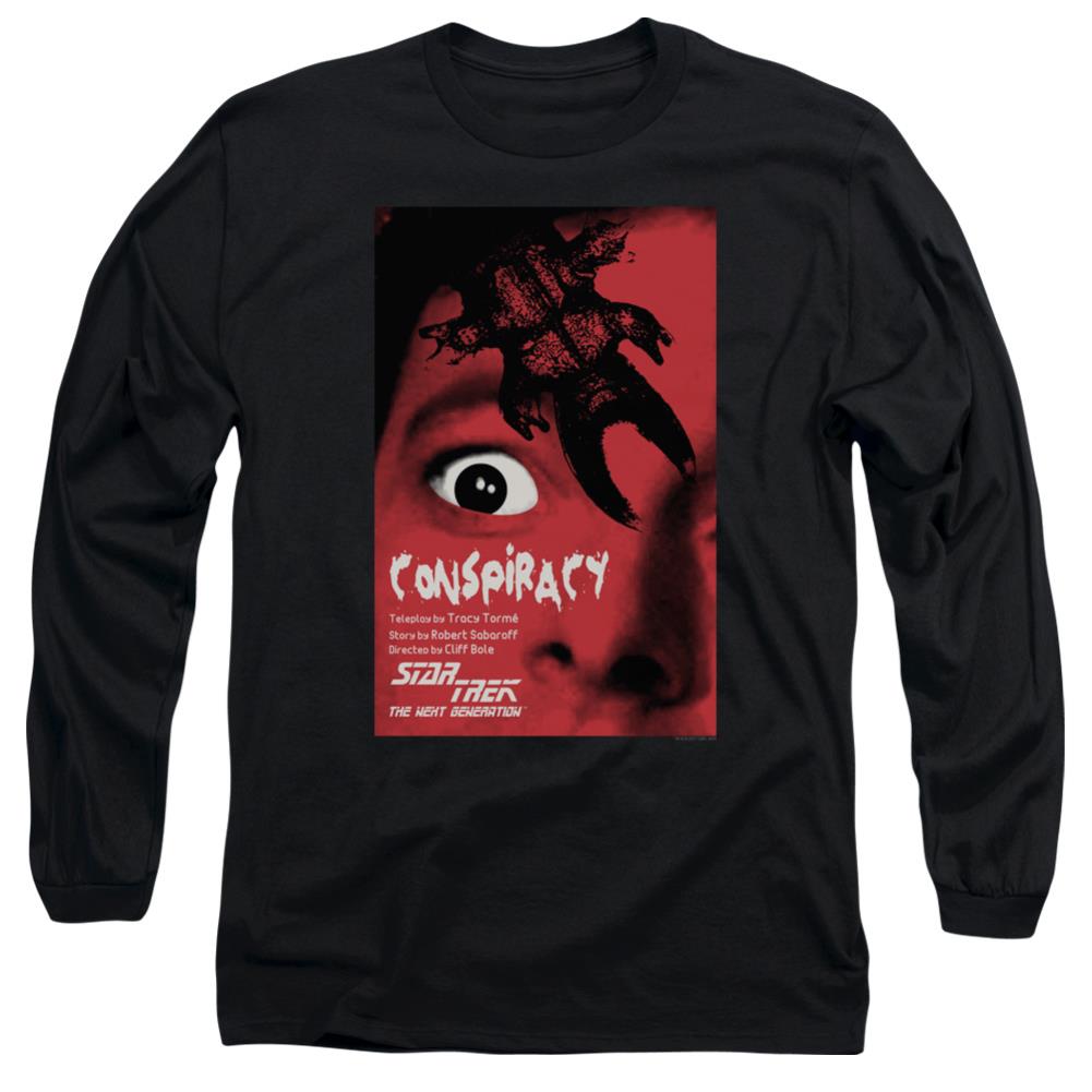 Star Trek TNG Season 1 Episode 25 Men's 18/1 Cotton Long-Sleeve T-Shirt
