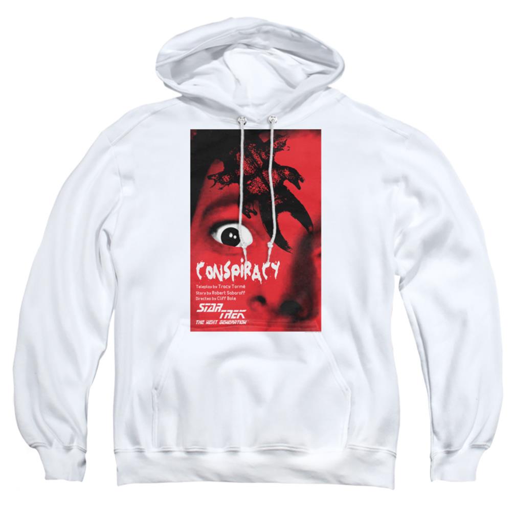 Star Trek TNG Season 1 Episode 25 Men's Pull-Over 75 25 Poly Hoodie
