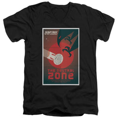 Star Trek TNG Season 1 Episode 26 Men's 30/1 Cotton Slim V-Neck T-Shirt