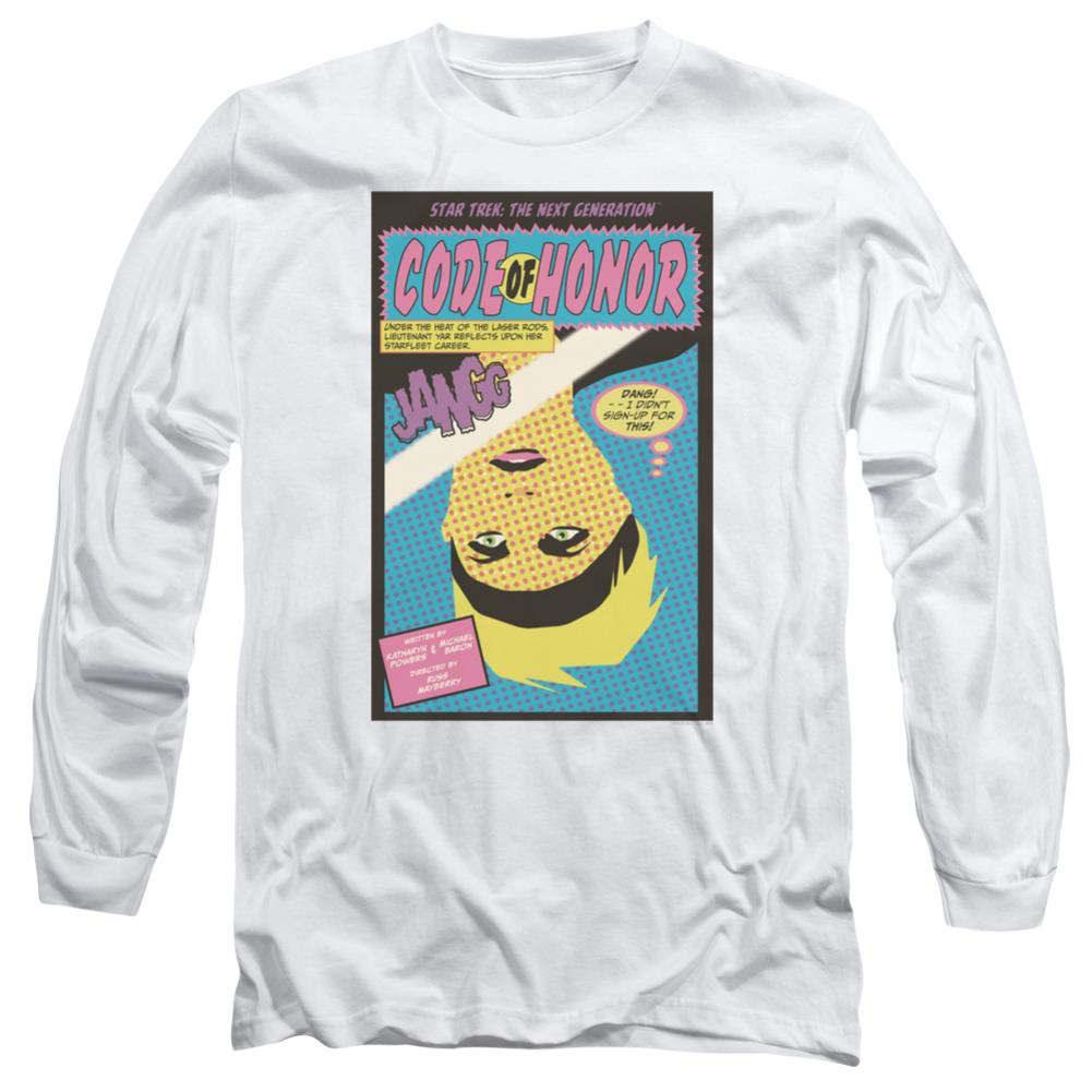 Star Trek TNG Season 1 Episode 4 Men's 18/1 Cotton Long-Sleeve T-Shirt