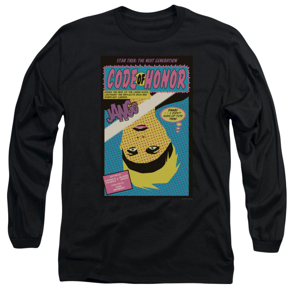 Star Trek TNG Season 1 Episode 4 Men's 18/1 Cotton Long-Sleeve T-Shirt