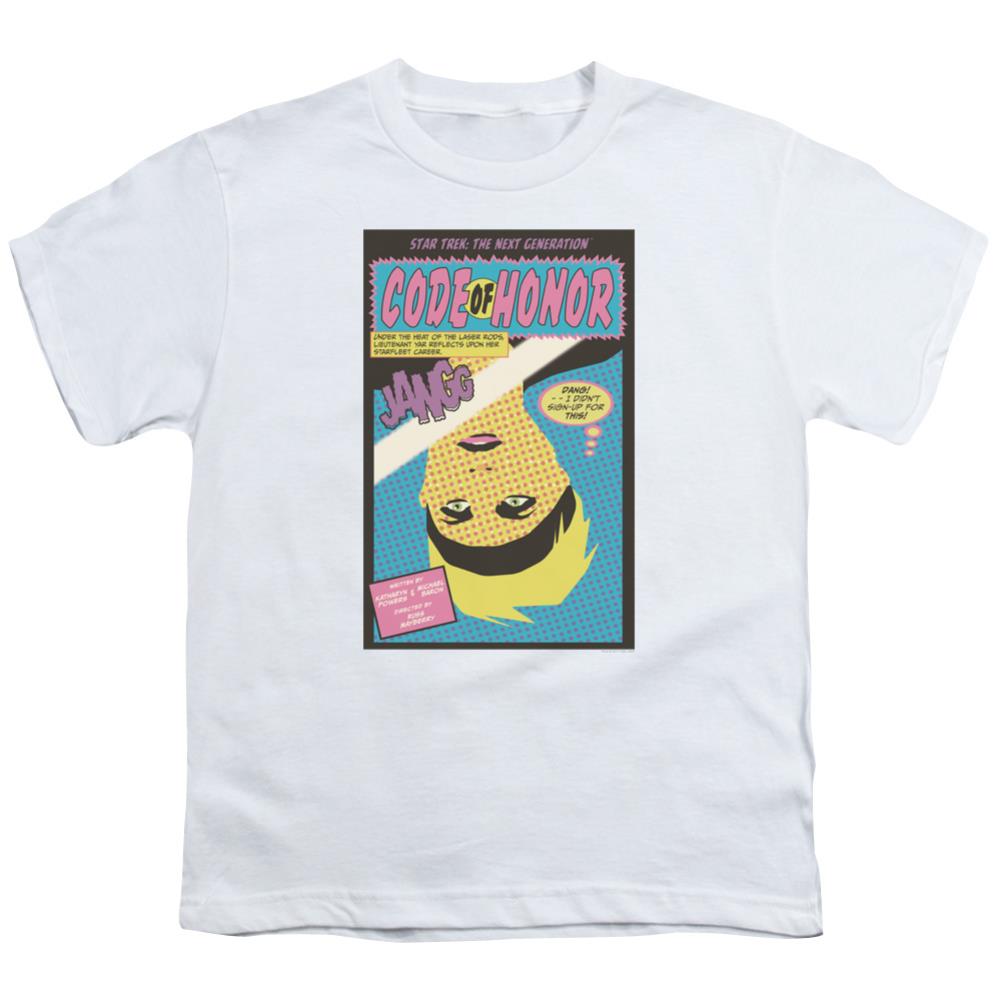 Star Trek TNG Season 1 Episode 4 Youth 18/1 100% Cotton Short-Sleeve T-Shirt