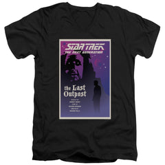 Star Trek TNG Season 1 Episode 5 Men's 30/1 Cotton Slim V-Neck T-Shirt