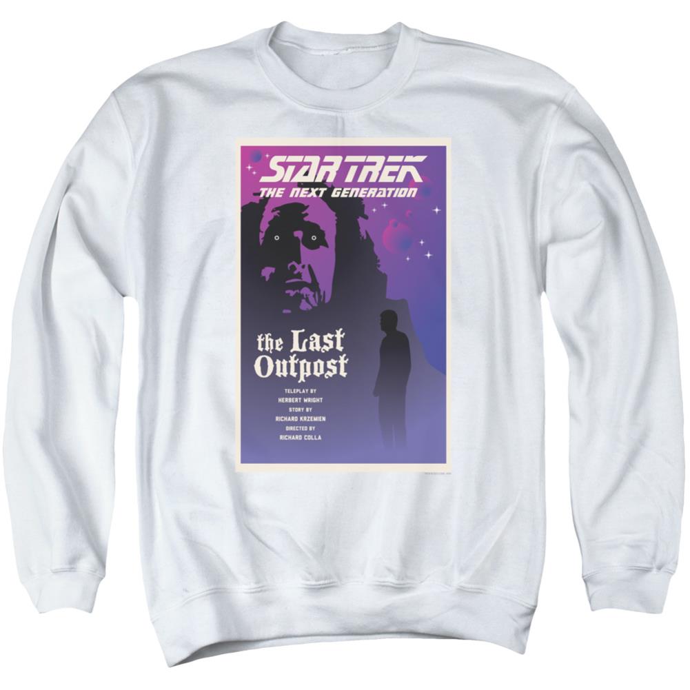 Star Trek TNG Season 1 Episode 5 Men's Crewneck 50 50 Poly Long-Sleeve T-Shirt