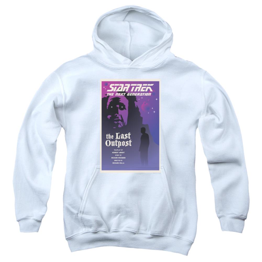 Star Trek TNG Season 1 Episode 5 Youth Cotton Poly Pull-Over Hoodie