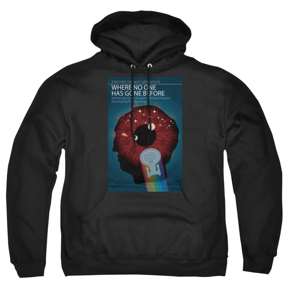 Star Trek TNG Season 1 Episode 6 Men's Pull-Over 75 25 Poly Hoodie