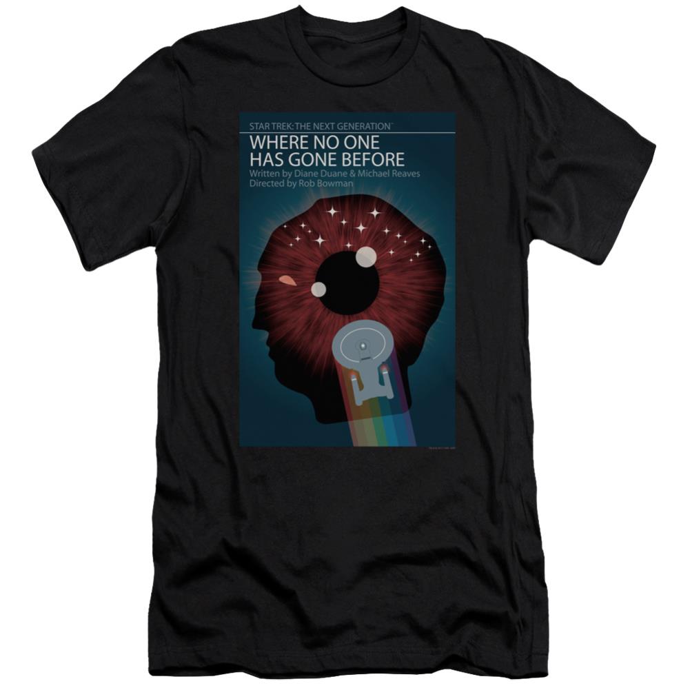 Star Trek TNG Season 1 Episode 6 Men's Ultra-Soft 30/1 Cotton Slim Short-Sleeve T-Shirt