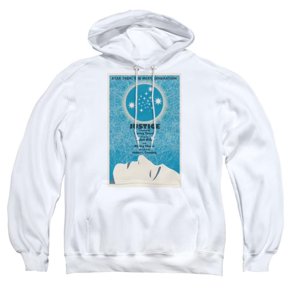 Star Trek TNG Season 1 Episode 8 Men's Pull-Over 75 25 Poly Hoodie