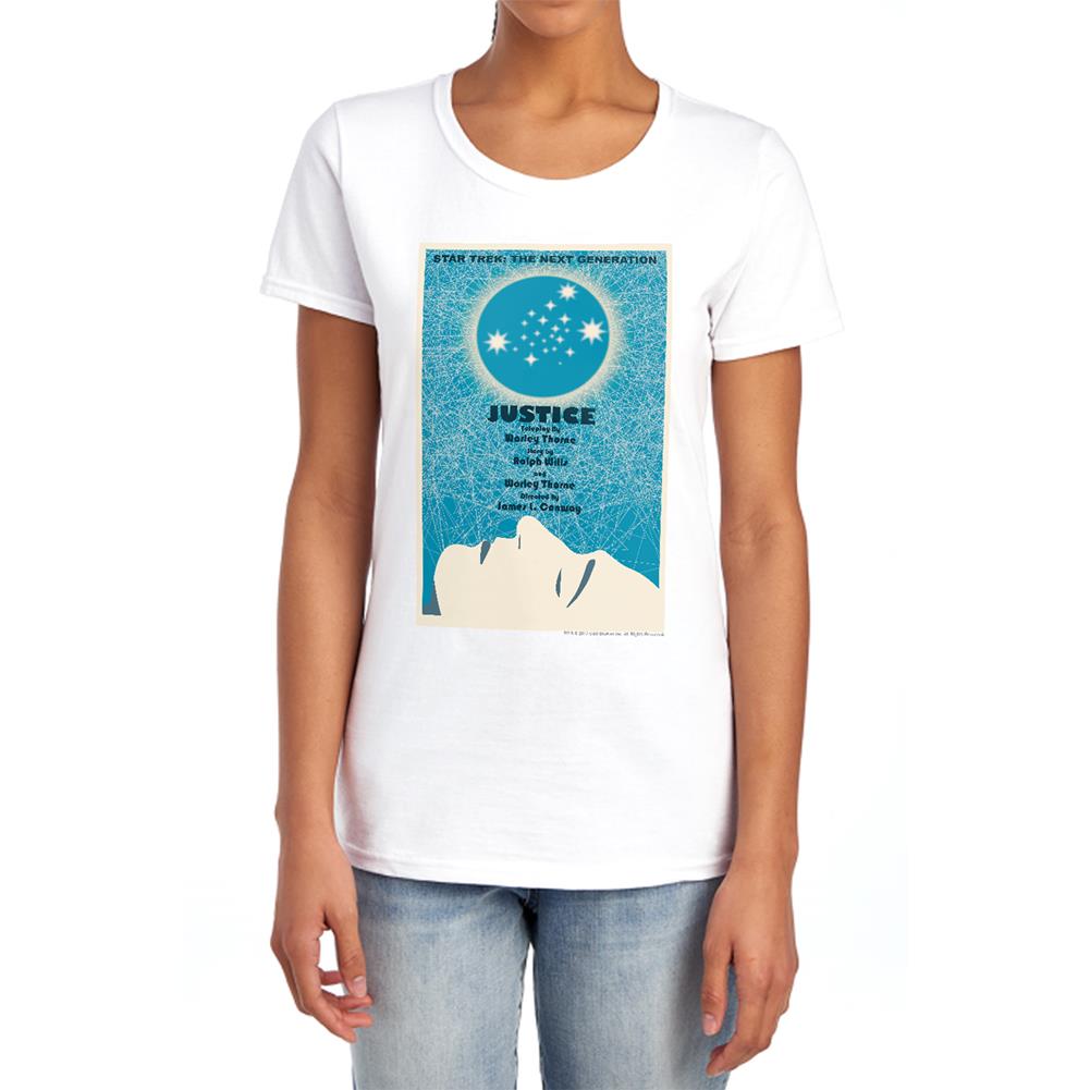 Star Trek TNG Season 1 Episode 8 Women's 18/1 Cotton Short-Sleeve T-Shirt