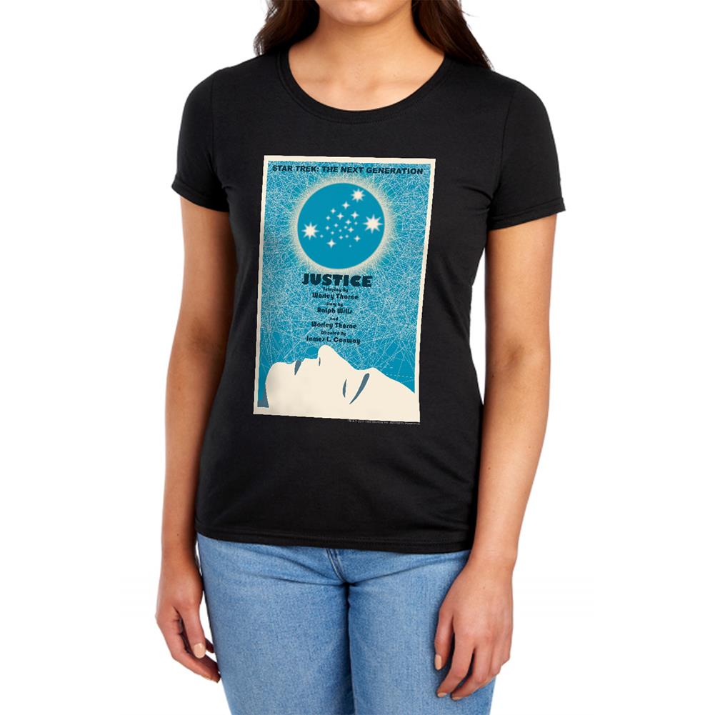 Star Trek TNG Season 1 Episode 8 Women's 18/1 Cotton Short-Sleeve T-Shirt