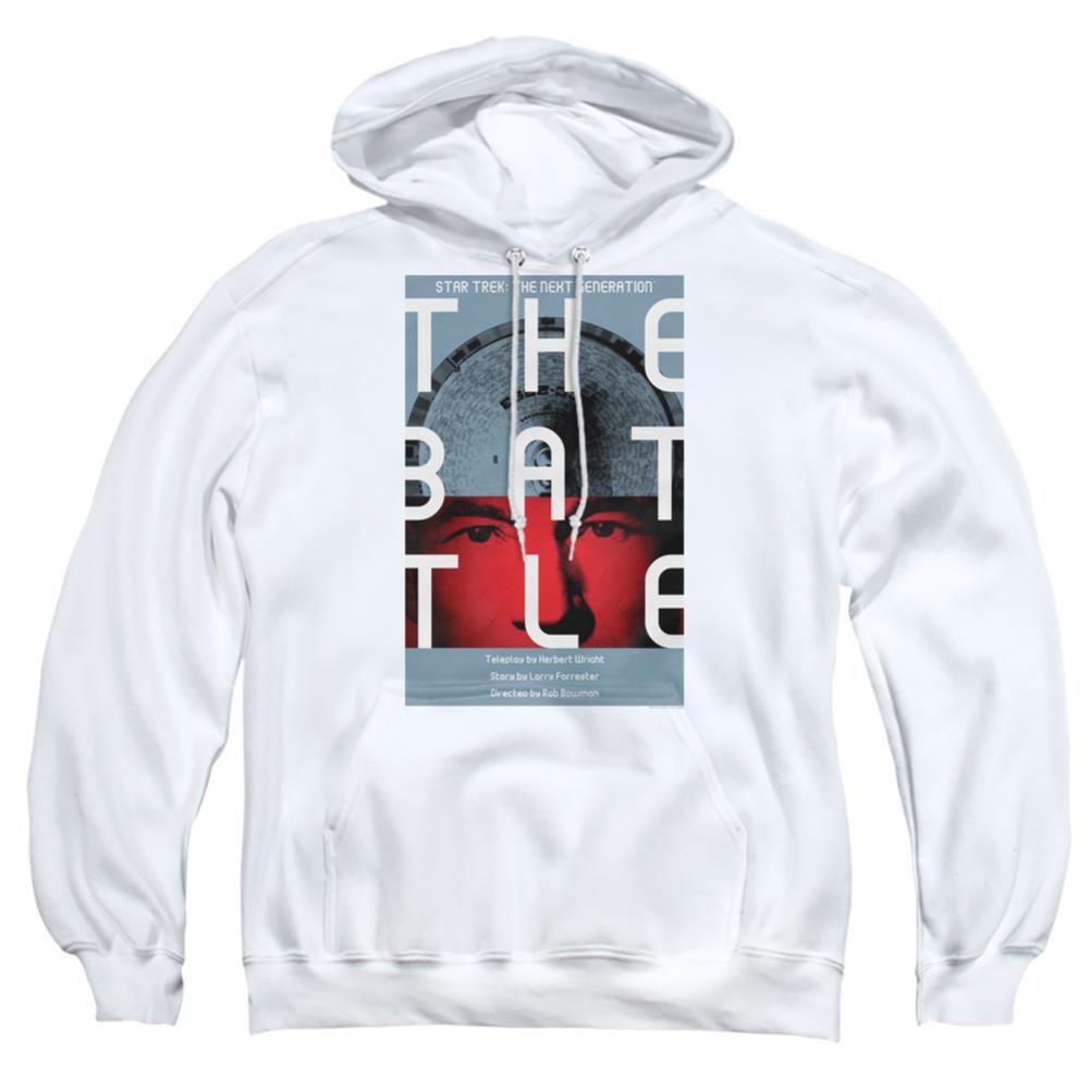 Star Trek TNG Season 1 Episode 9 Men's Pull-Over 75 25 Poly Hoodie