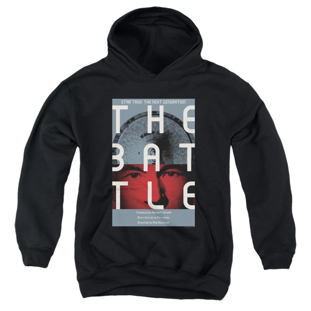 Star Trek TNG Season 1 Episode 9 Youth Cotton Poly Pull-Over Hoodie