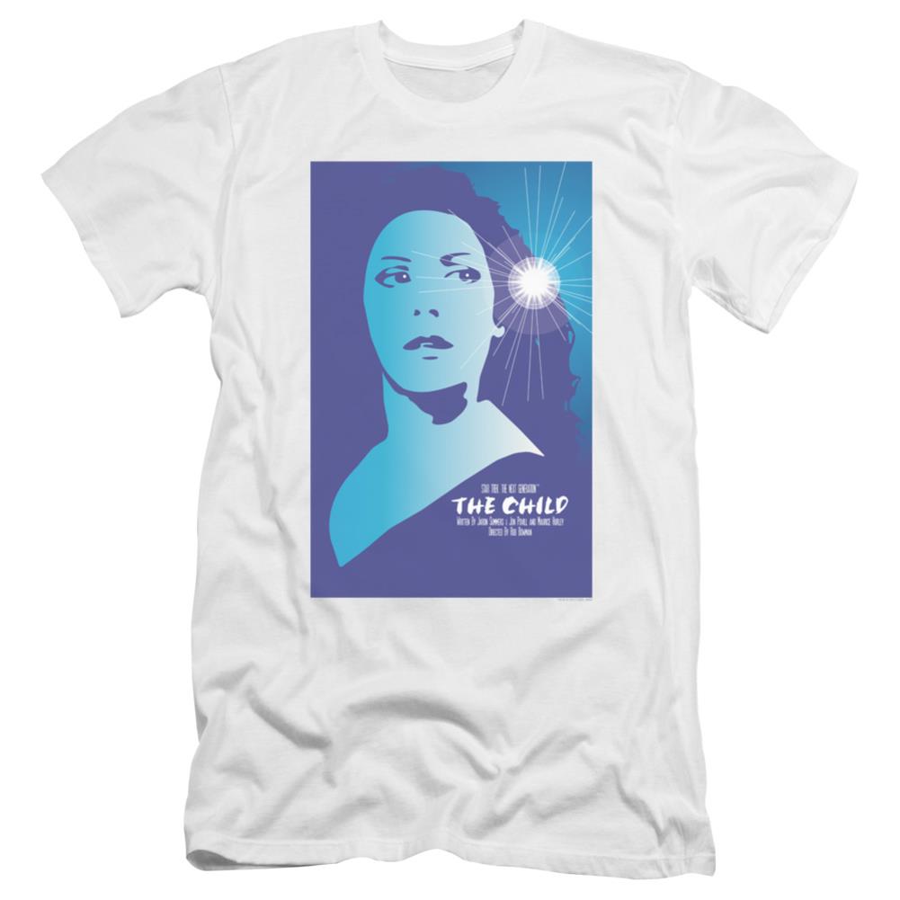 Star Trek TNG Season 2 Episode 1 Men's Ultra-Soft 30/1 Cotton Slim Short-Sleeve T-Shirt