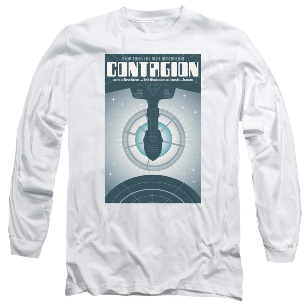 Star Trek TNG Season 2 Episode 11 Men's 18/1 Cotton Long-Sleeve T-Shirt