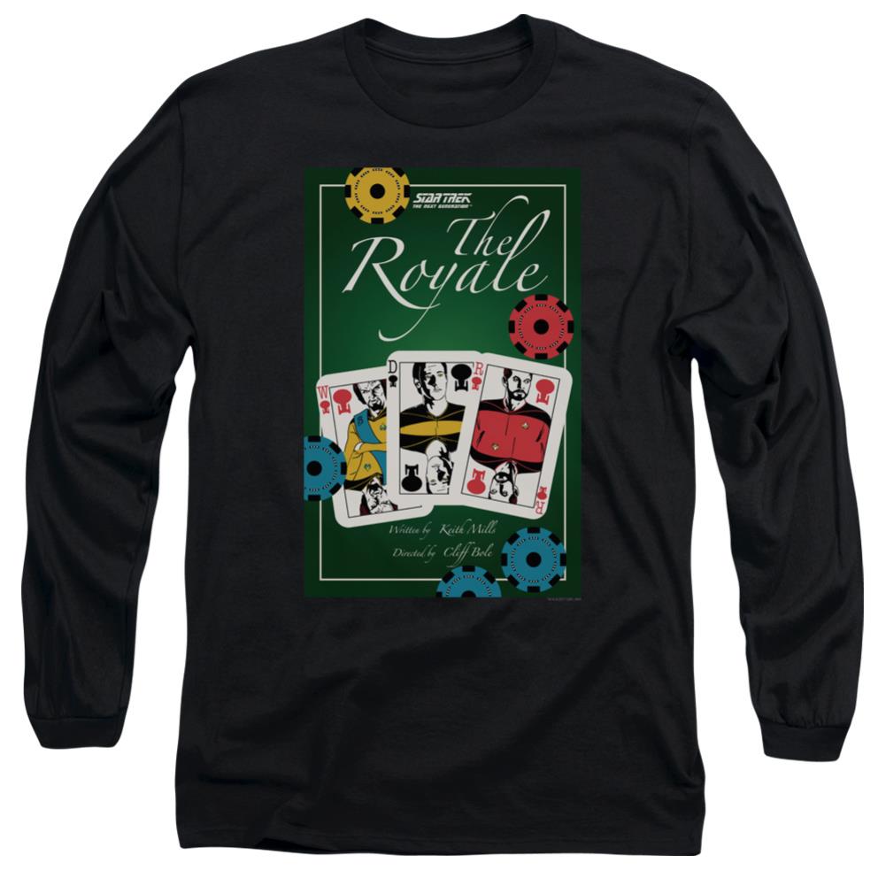 Star Trek TNG Season 2 Episode 12 Men's 18/1 Cotton Long-Sleeve T-Shirt