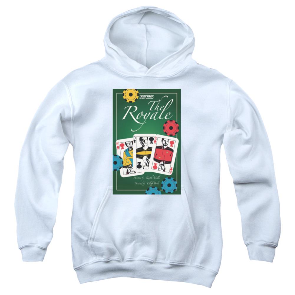 Star Trek TNG Season 2 Episode 12 Youth Cotton Poly Pull-Over Hoodie