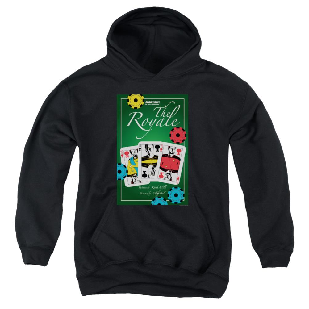 Star Trek TNG Season 2 Episode 12 Youth Cotton Poly Pull-Over Hoodie