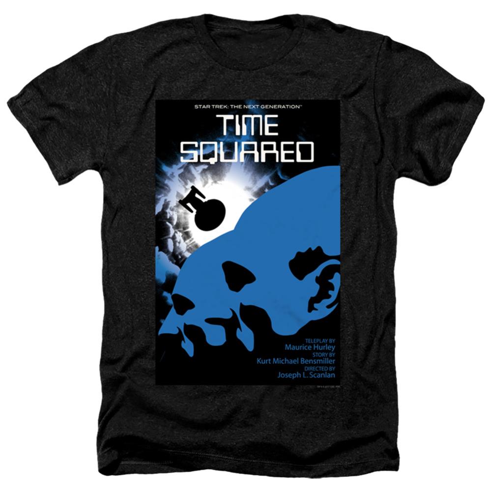 Star Trek TNG Season 2 Episode 13 Men's 30/1 Heather 60 40 Poly Short-Sleeve T-Shirt