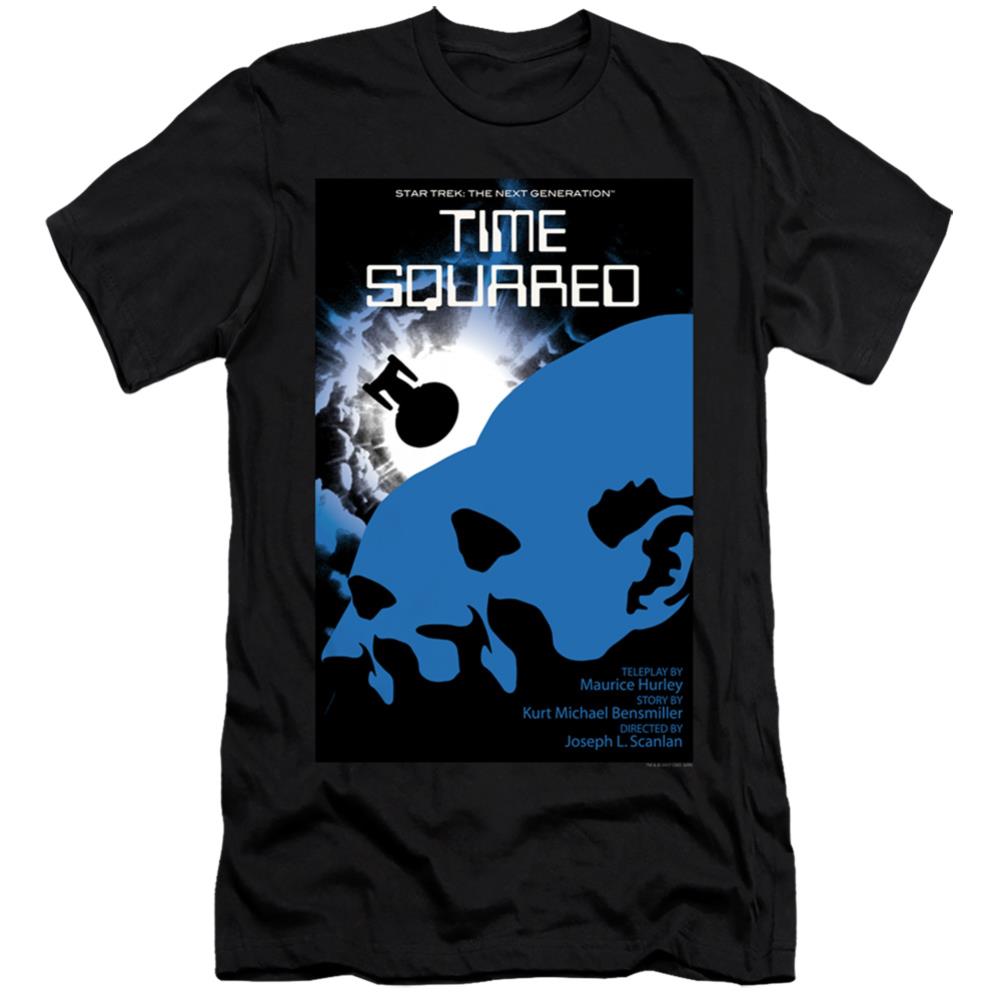 Star Trek TNG Season 2 Episode 13 Men's Ultra-Soft 30/1 Cotton Slim Short-Sleeve T-Shirt
