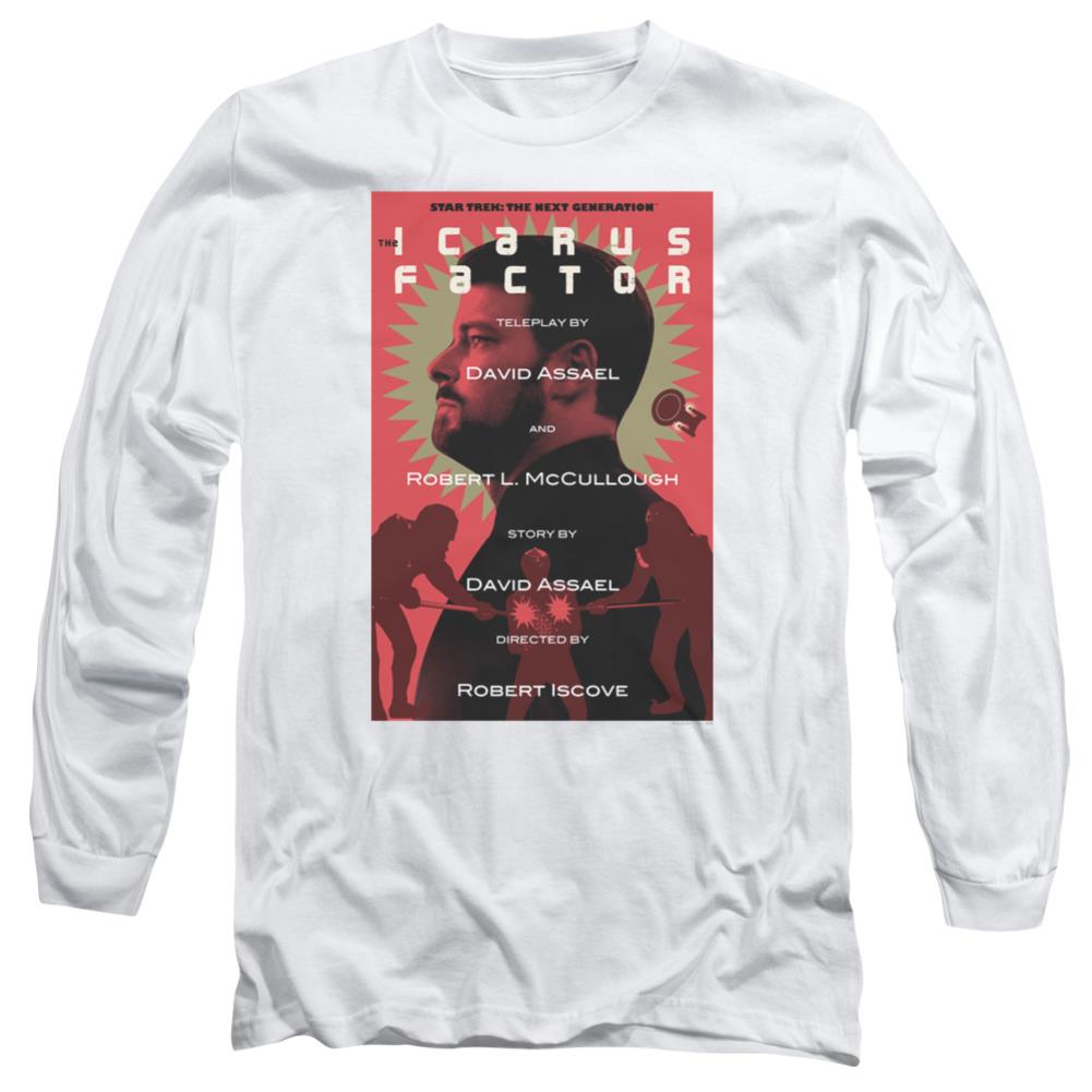 Star Trek TNG Season 2 Episode 14 Men's 18/1 Cotton Long-Sleeve T-Shirt