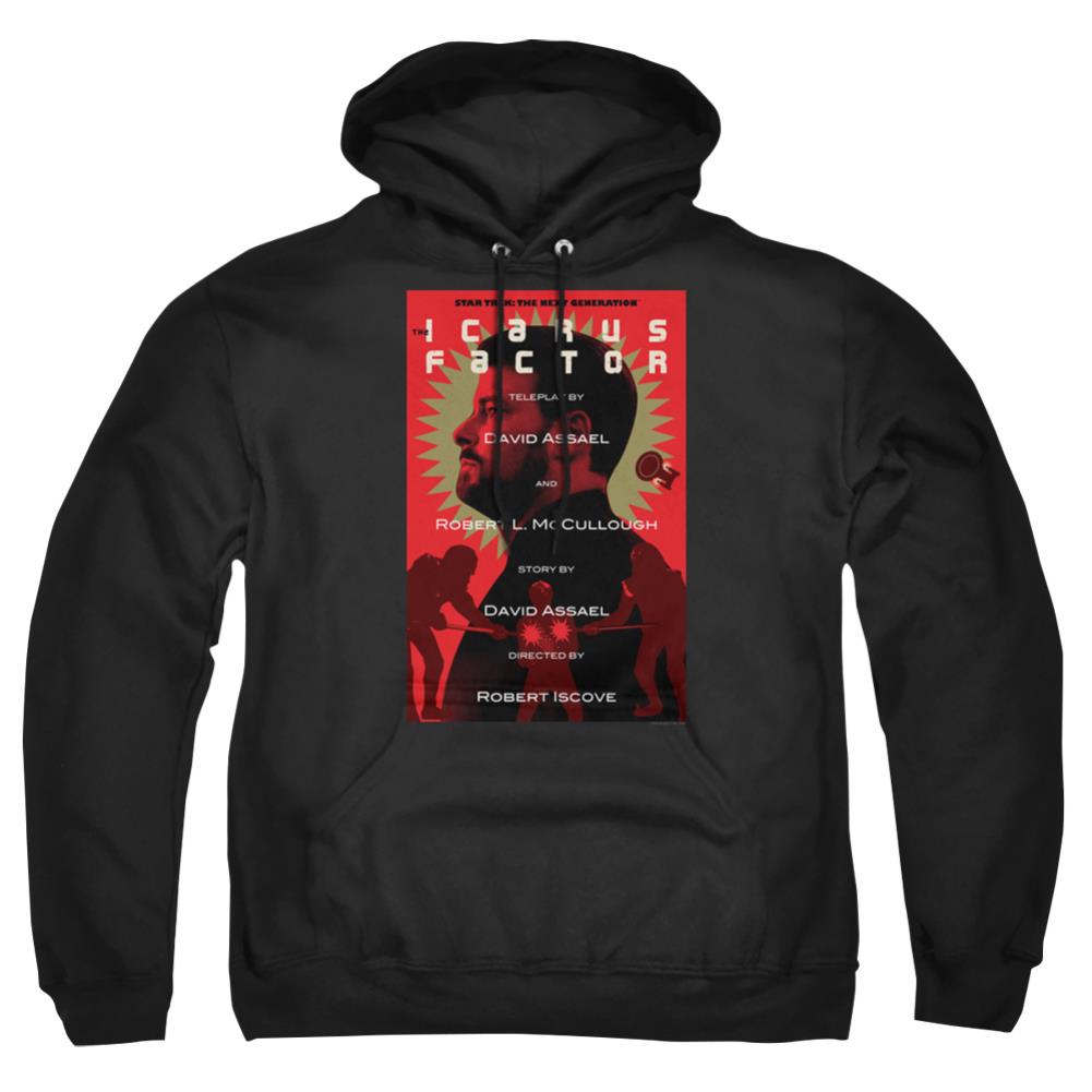 Star Trek TNG Season 2 Episode 14 Men's Pull-Over 75 25 Poly Hoodie