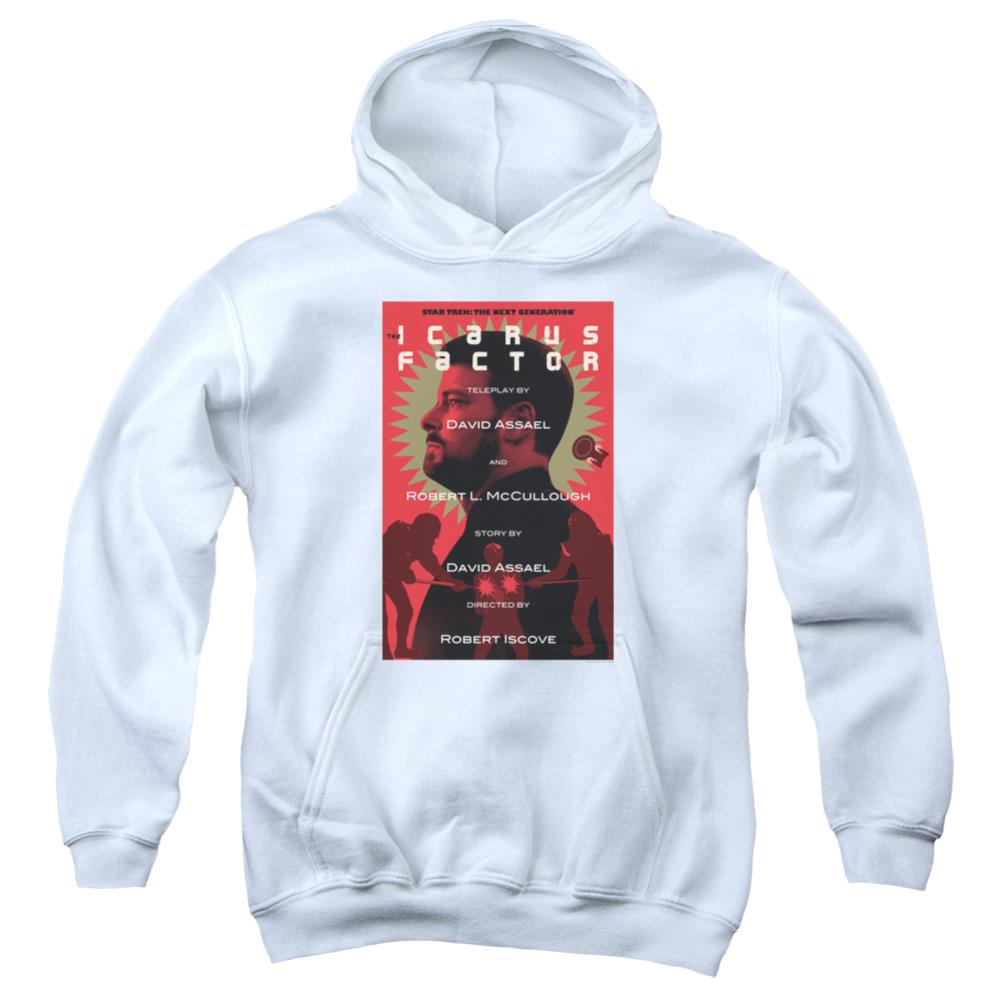 Star Trek TNG Season 2 Episode 14 Youth Cotton Poly Pull-Over Hoodie