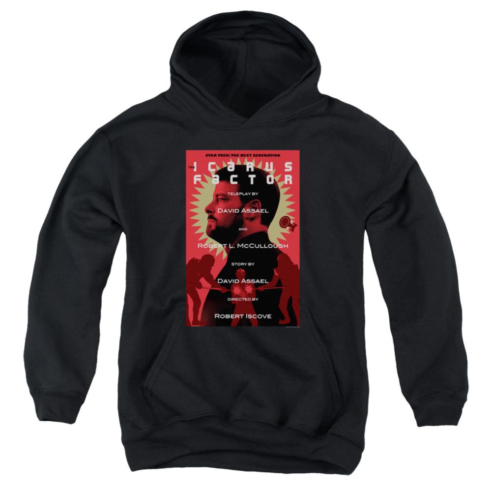 Star Trek TNG Season 2 Episode 14 Youth Cotton Poly Pull-Over Hoodie