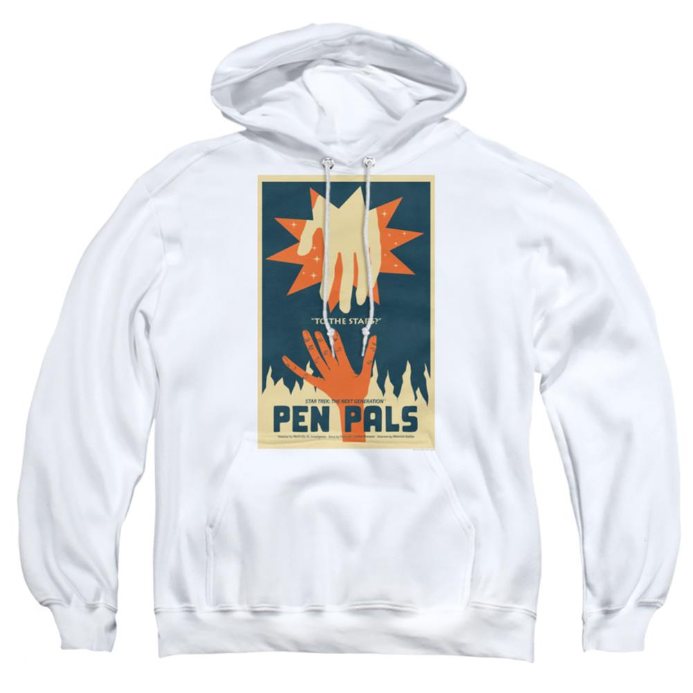 Star Trek TNG Season 2 Episode 15 Men's Pull-Over 75 25 Poly Hoodie