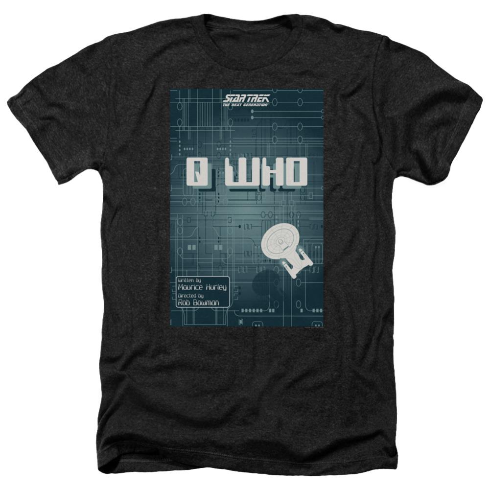 Star Trek TNG Season 2 Episode 16 Men's 30/1 Heather 60 40 Poly Short-Sleeve T-Shirt