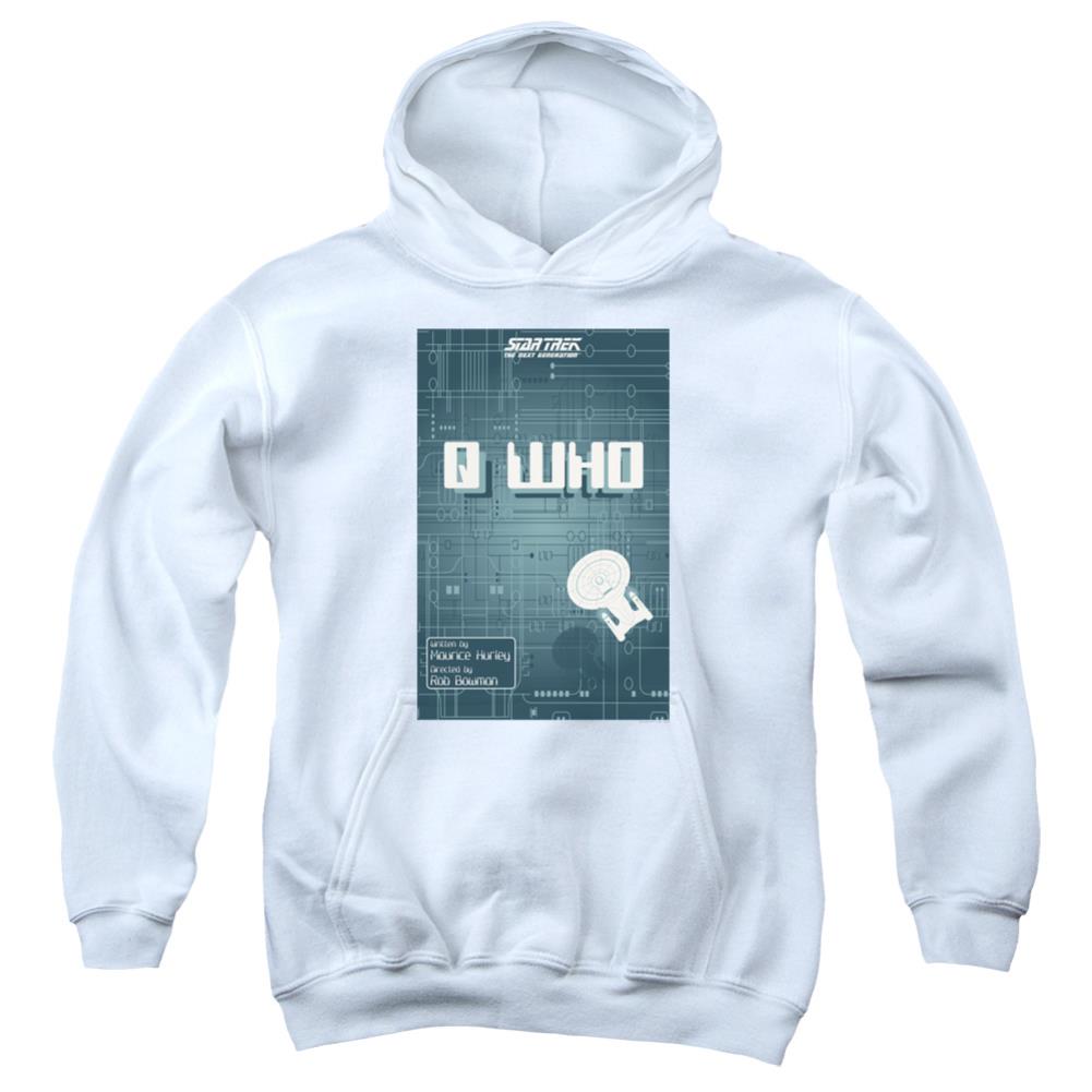 Star Trek TNG Season 2 Episode 16 Youth Cotton Poly Pull-Over Hoodie