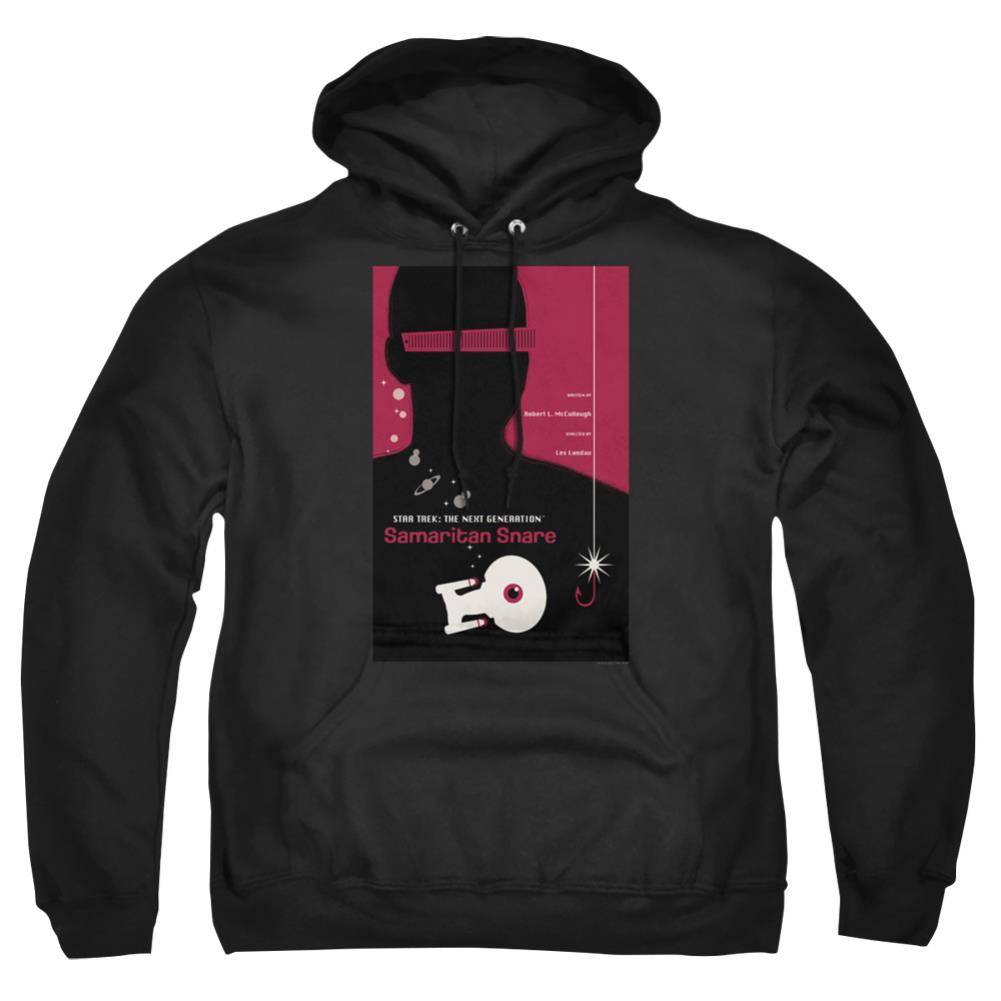 Star Trek TNG Season 2 Episode 17 Men's Pull-Over 75 25 Poly Hoodie