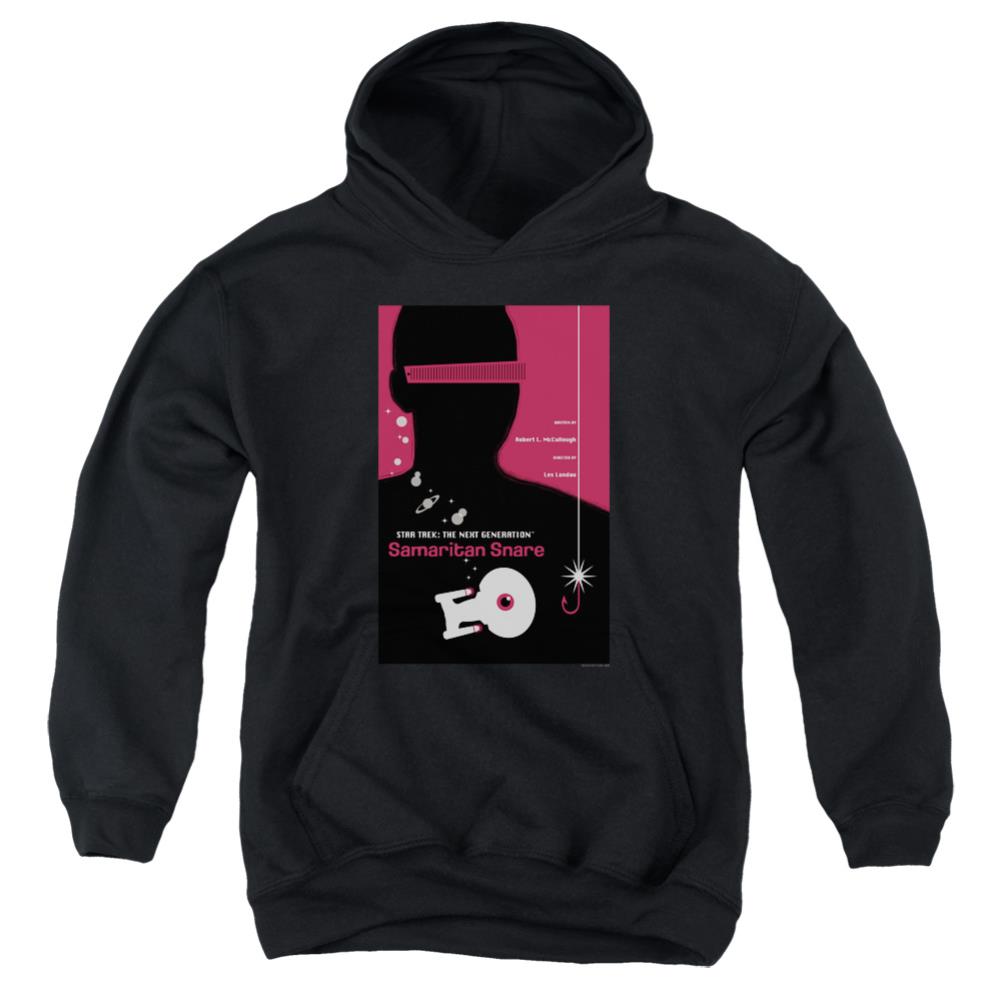 Star Trek TNG Season 2 Episode 17 Youth Cotton Poly Pull-Over Hoodie