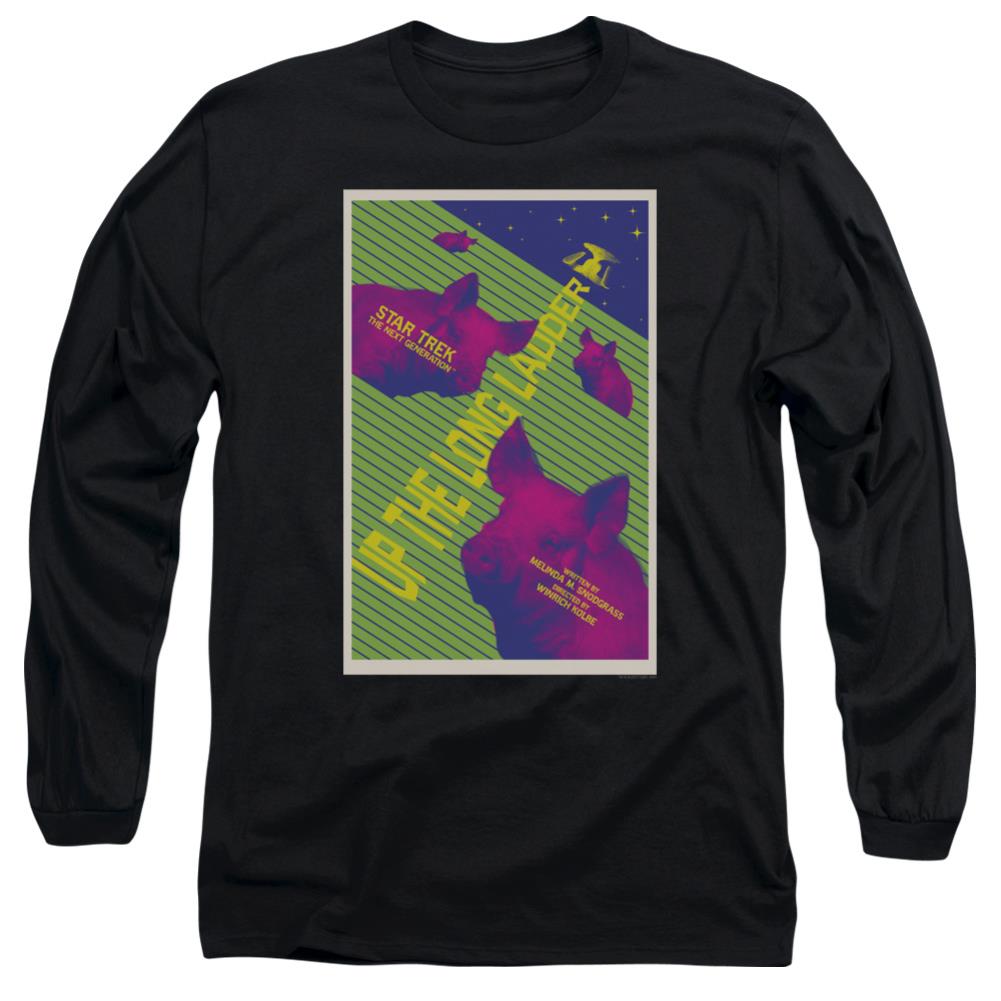 Star Trek TNG Season 2 Episode 18 Men's 18/1 Cotton Long-Sleeve T-Shirt