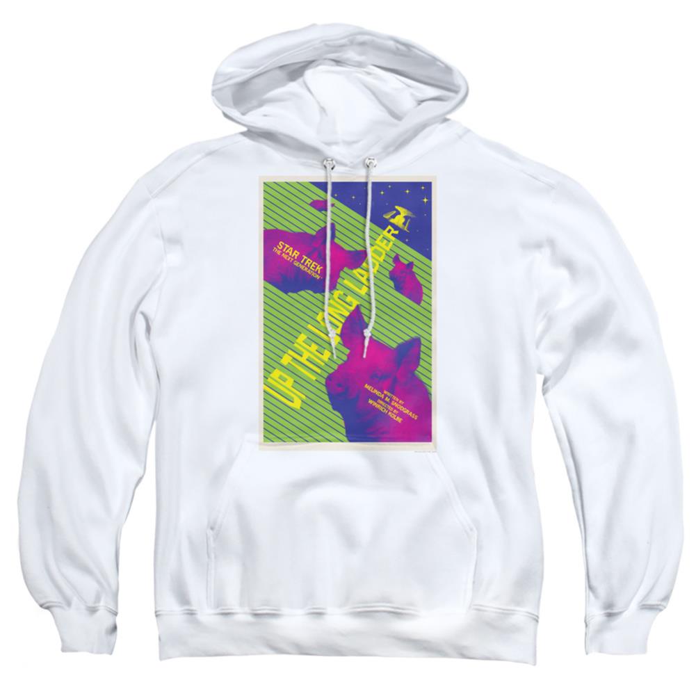 Star Trek TNG Season 2 Episode 18 Men's Pull-Over 75 25 Poly Hoodie