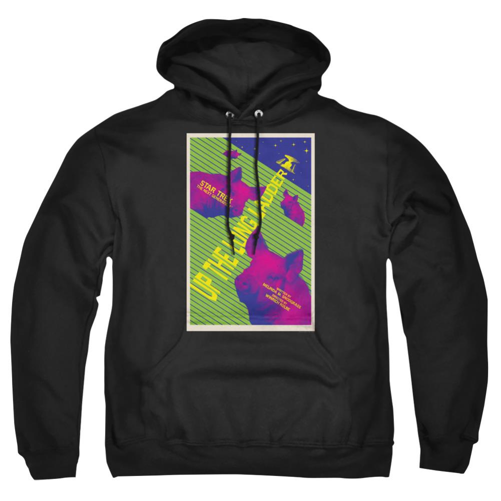 Star Trek TNG Season 2 Episode 18 Men's Pull-Over 75 25 Poly Hoodie