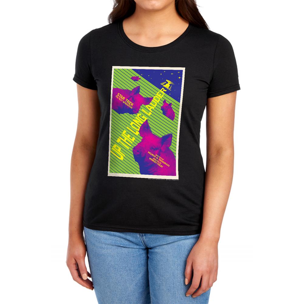 Star Trek TNG Season 2 Episode 18 Women's 18/1 Cotton Short-Sleeve T-Shirt